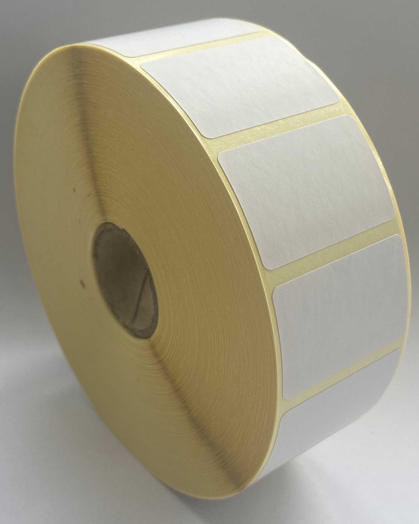 38 x 25mm direct thermal labels for desktop printers. 25mm core diameter.