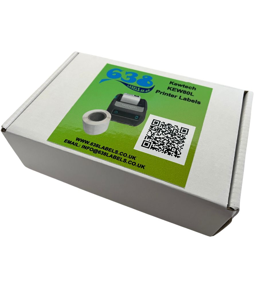 Kewtech KEW80L Labels - Handy box quantity of 5 rolls