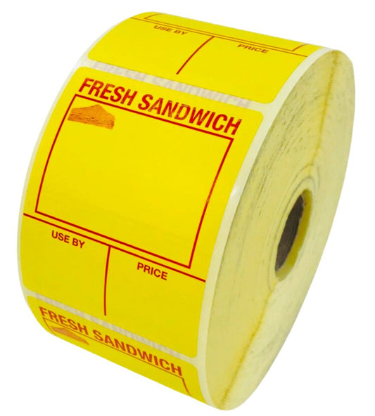 Fresh Sandwich  – Sandwich Labels – 54 x 67mm