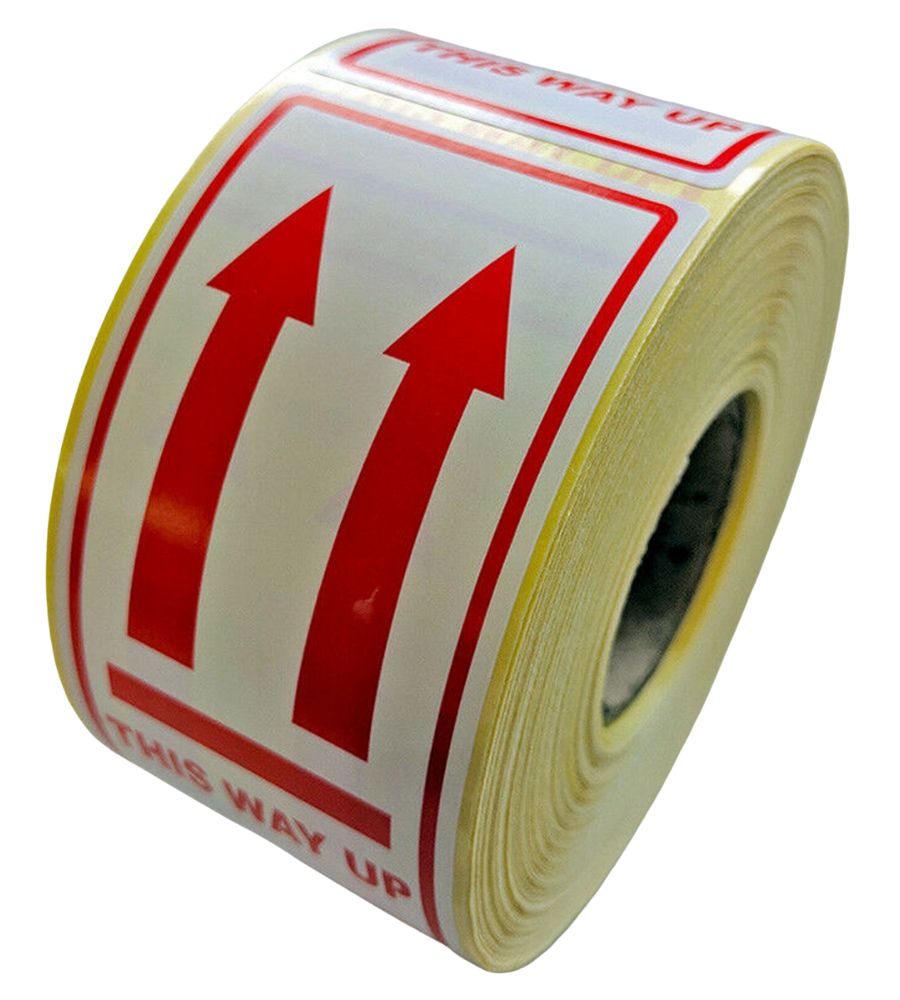 This Way Up Labels - 50 x 100mm | Packaging Labels – 638 Labels
